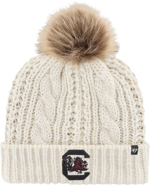 University of South Carolina Women's Fur Pom Beanie