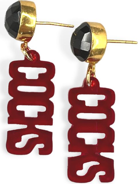 MINI LOGO EARRINGS/TEAM/    ./
