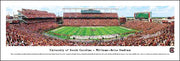 University of South Carolina 50 Yard Line 13.5'' x 40'' Print