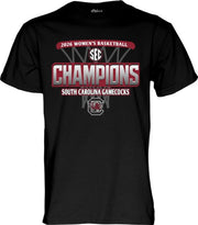 University of South Carolina 2026 Women's Basketball Regular Season Champions Short Sleeve T-Shirt