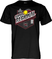 University of South Carolina Softball 2025 Super Regionals Short Sleeve T-Shirt