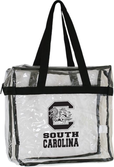 University of South Carolina 12 x 12 x 6 Clear Gameday Tote Bag