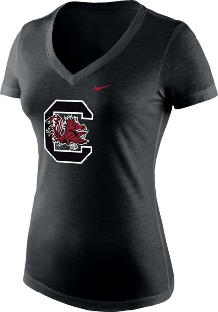 University of South Carolina Gamecocks Women's Triblend V-Neck Short Sleeve T-Shirt