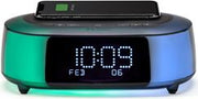 iHome Color Changing Bluetooth Alarm Clock Speaker with Qi Wireless, Speakerphone, and USB Charging - ONLINE ONLY