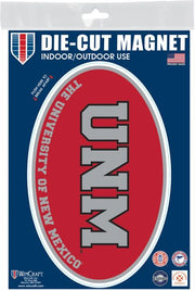 University of New Mexico 3.5 x 5.5 Oval Magnet