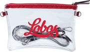 University of New Mexico Crossbody Clear Bag