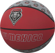 University of New Mexico Mini Rubber Basketball