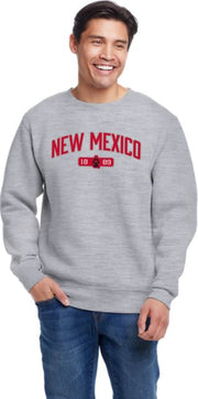 University of New Mexico Lobos Peace Crewneck Sweatshirt