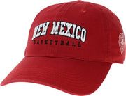 University of New Mexico Basketball Relaxed Twill Adjustable Cap
