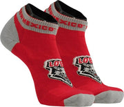 University of New Mexico Lobos Low Cut Socks