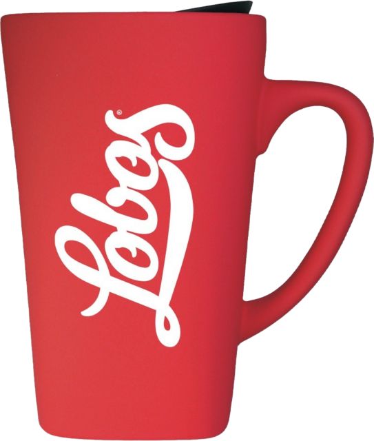 University of New Mexico 16 oz. Soft Touch Ceramic Mug