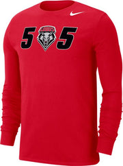 University of New Mexico 505 Long Sleeve T-Shirt