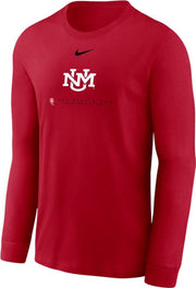 University of New Mexico Lobos Basketball Long Sleeve T-Shirt