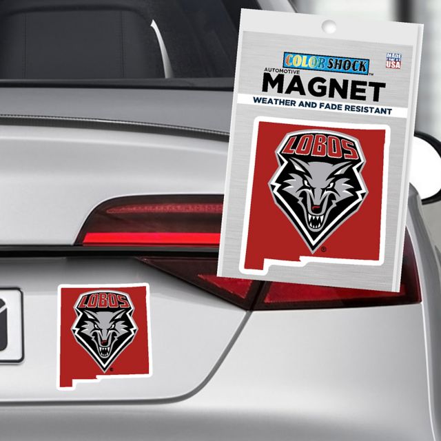 University of New Mexico 6x6 Magnet
