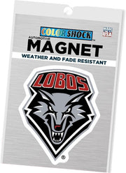 University of New Mexico Sugar Skull 4" x 4" Magnet