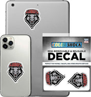 University of New Mexico Removable Mini Sugar Skull Decal
