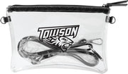 Towson University Tigers Clear Crossbody Bag
