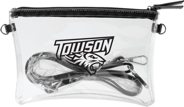 Towson University Tigers Clear Crossbody Bag