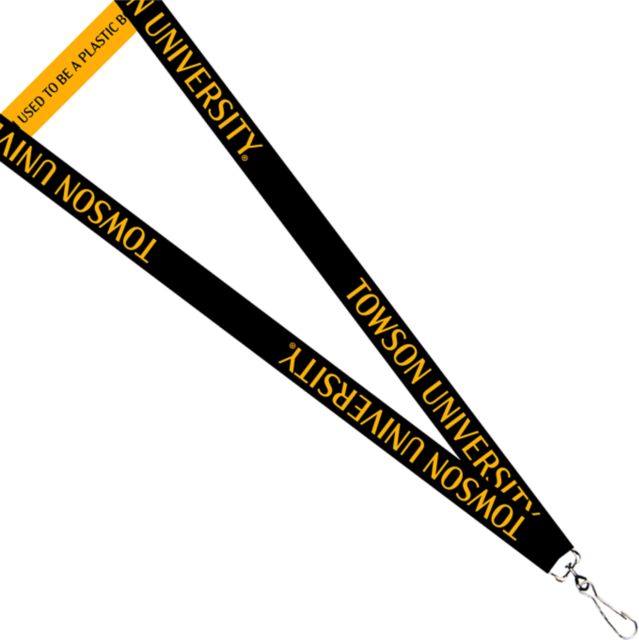 Towson University Recycled Lanyard