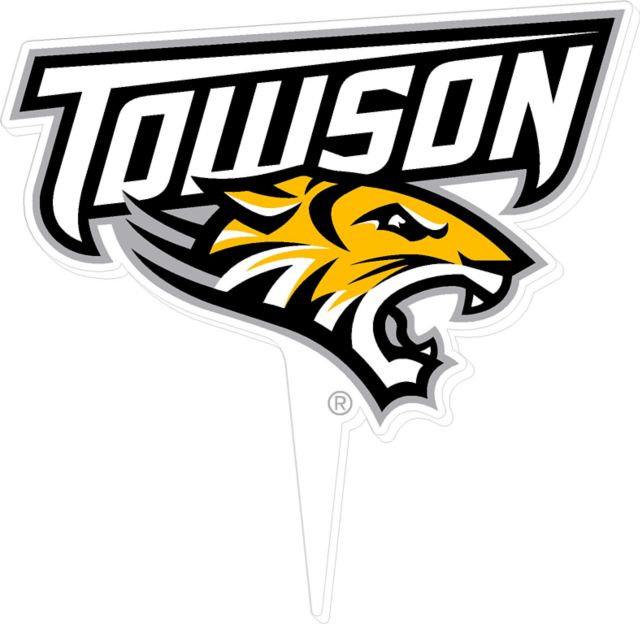Towson University Tigers Garden Guard Sign