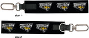 Towson University Carabiner Strap Keychain