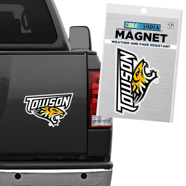 Towson University Tigers 12'' x 12'' Magnet