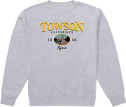 Towson University Midweight Crewneck Sweatshirt