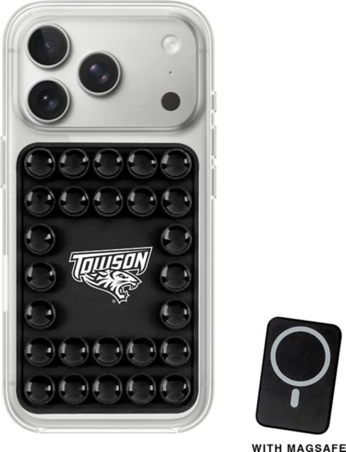Towson University Tigers Silicone Holder with MagSafe