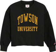 Towson University Women's Oversized Midi Crewneck Sweatshirt