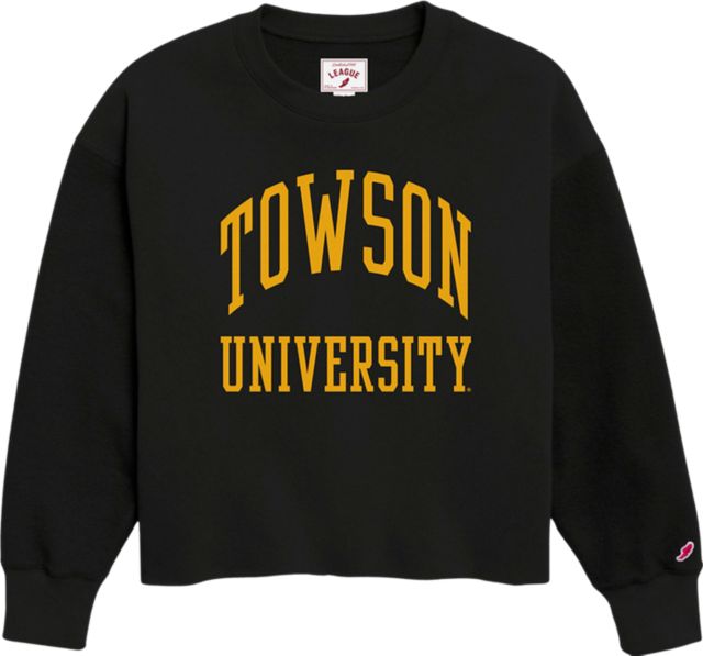 Towson University Women's Oversized Midi Crewneck Sweatshirt