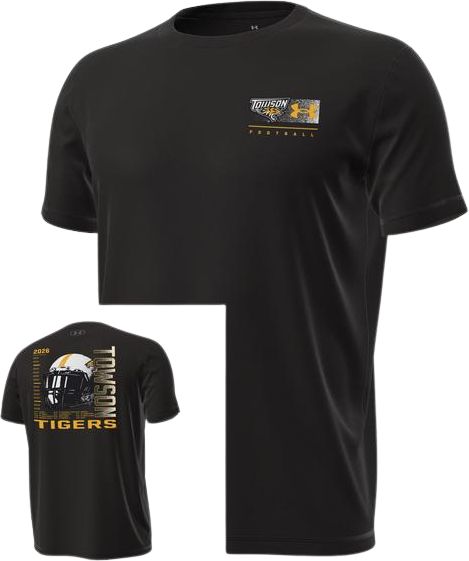 Towson University Football Schedule Short Sleeve T-Shirt