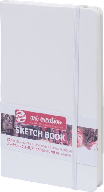 TALENS ART CREATION SKETCHBOOKS 5.1X8.3 WHITE COVER