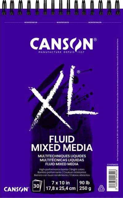 XL FLUID MIX MEDIA  PAD 7X10 30SHT