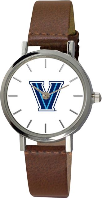 Villanova Wildcats 28 mm Ladies Leather Watch