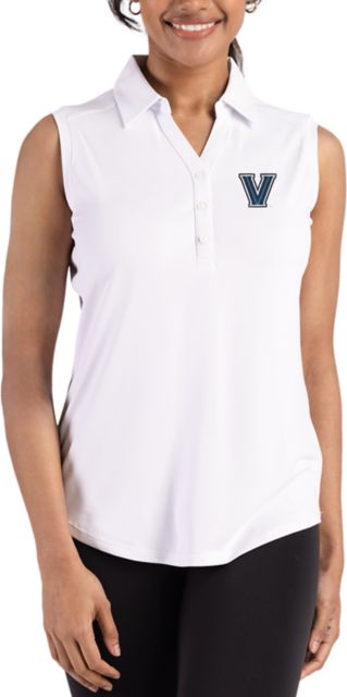 Villanova Wildcats Cutter & Buck Women's Forge Eco Stretch Sleeveless Polo
