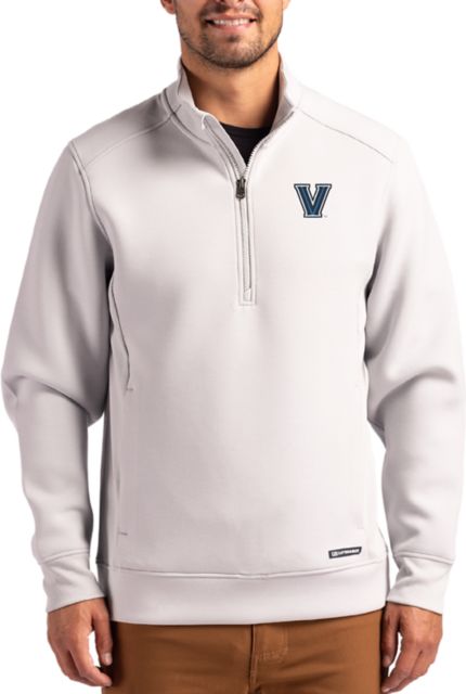 Villanova Wildcats Cutter & Buck Roam Eco Quarter Zip Pullover