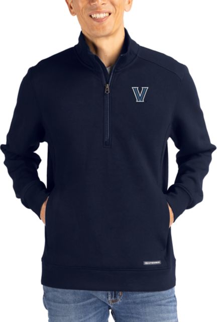 Villanova Wildcats Cutter & Buck Roam Eco Quarter Zip Pullover