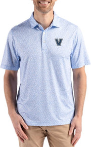 Villanova Wildcats Pike Eco Flora Print Polo 