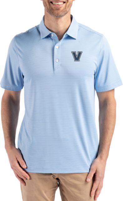 Villanova Wildcats Forge Epic Confidence Fine Line Stripe Stretch Polo 