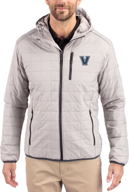 Villanova Wildcats Cutter & Buck Rainier Primaloft Eco Full-Zip Hooded Jacket