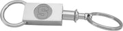 Syracuse Orange Csi Two-Section Key Ring-Silver