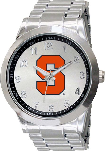 Syracuse Orange 44mm Men's Stainless Steel Watch