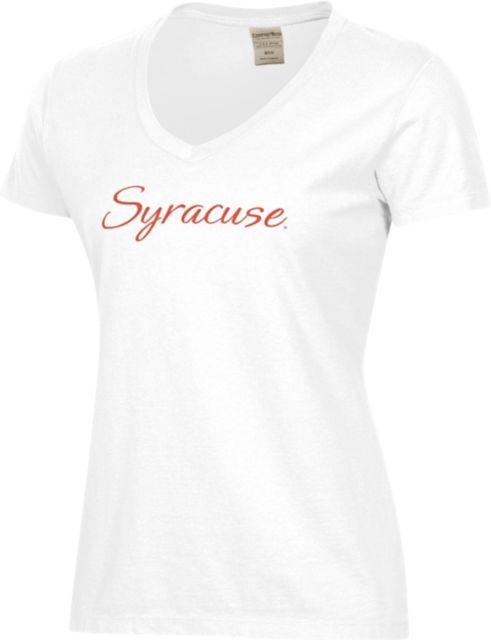 Syracuse Orange Women's V-Neck Short Sleeve T-Shirt