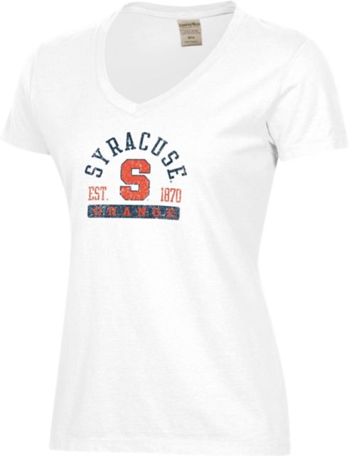 Syracuse Orange Women's V-Neck Short Sleeve T-Shirt