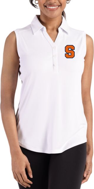 Syracuse Orange Forge Eco Stretch Women's Sleeveless Polo 