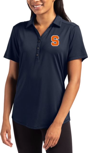 Syracuse Orange Cutter & Buck Women's Forge Eco Stretch Short-Sleeve Polo