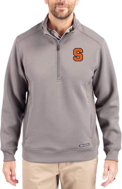 Syracuse Orange Cutter & Buck Roam Eco Quarter Zip Pullover
