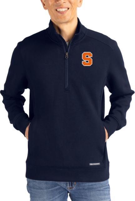 Syracuse Orange Cutter & Buck Roam Eco Quarter Zip Pullover