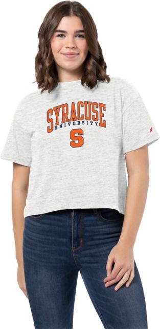 Syracuse Orange Women's Crop Short Sleeve T-Shirt