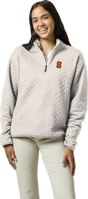 Syracuse Orange Women's Quilted 1/4 Zip